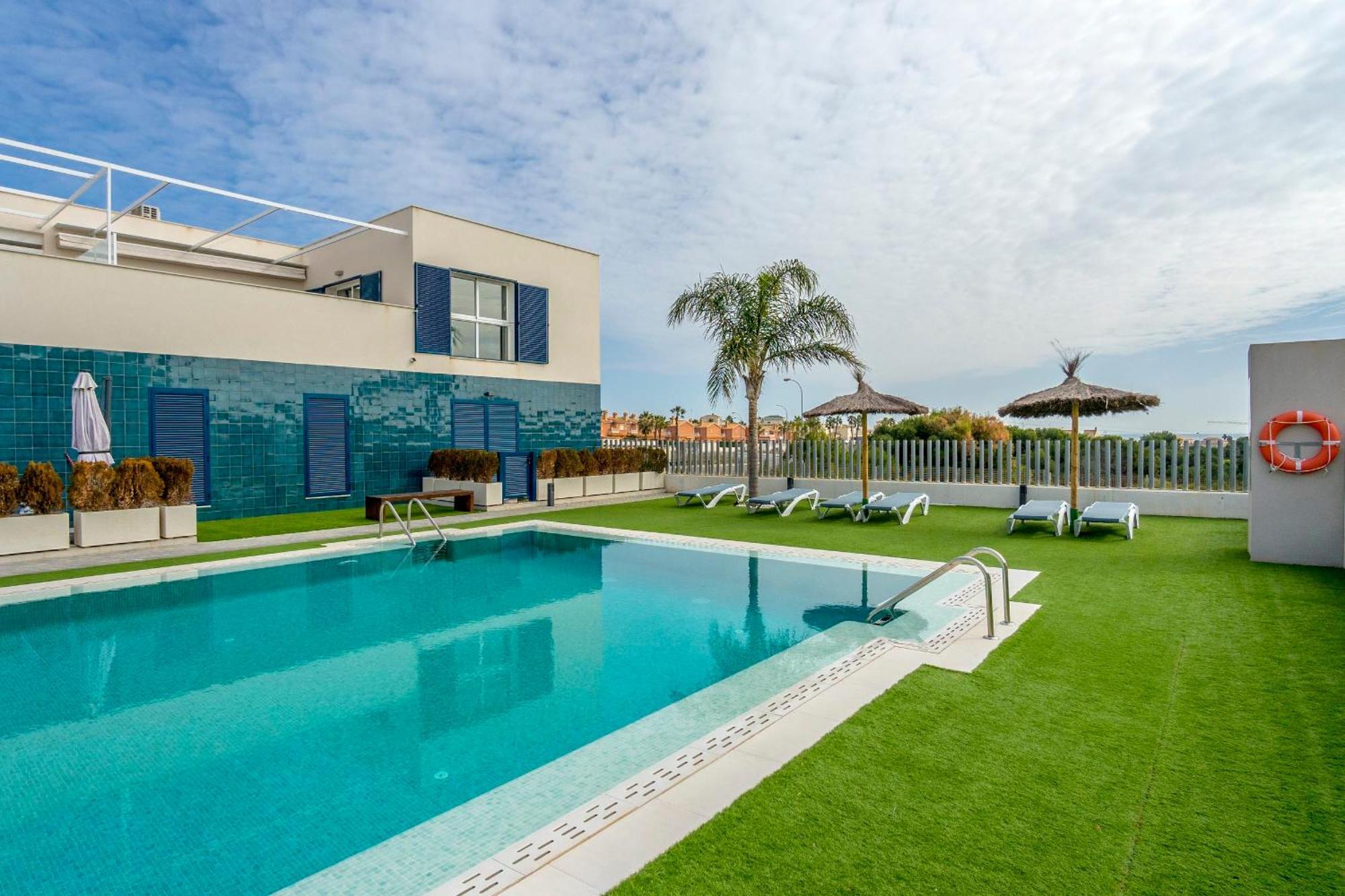 Turquesa Del Mar - Sun & Beach & Golf & Bike - Large Terrace Ground-Floor Spanish Apartment Dehesa de Campoamor  Esterno foto