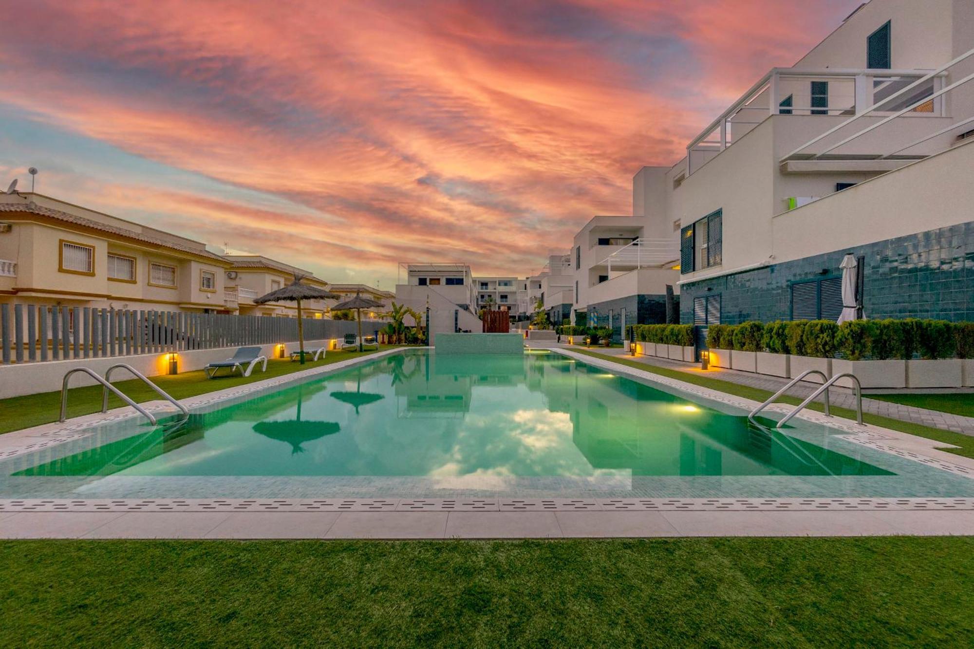 Turquesa Del Mar - Sun & Beach & Golf & Bike - Large Terrace Ground-Floor Spanish Apartment Dehesa de Campoamor  Esterno foto
