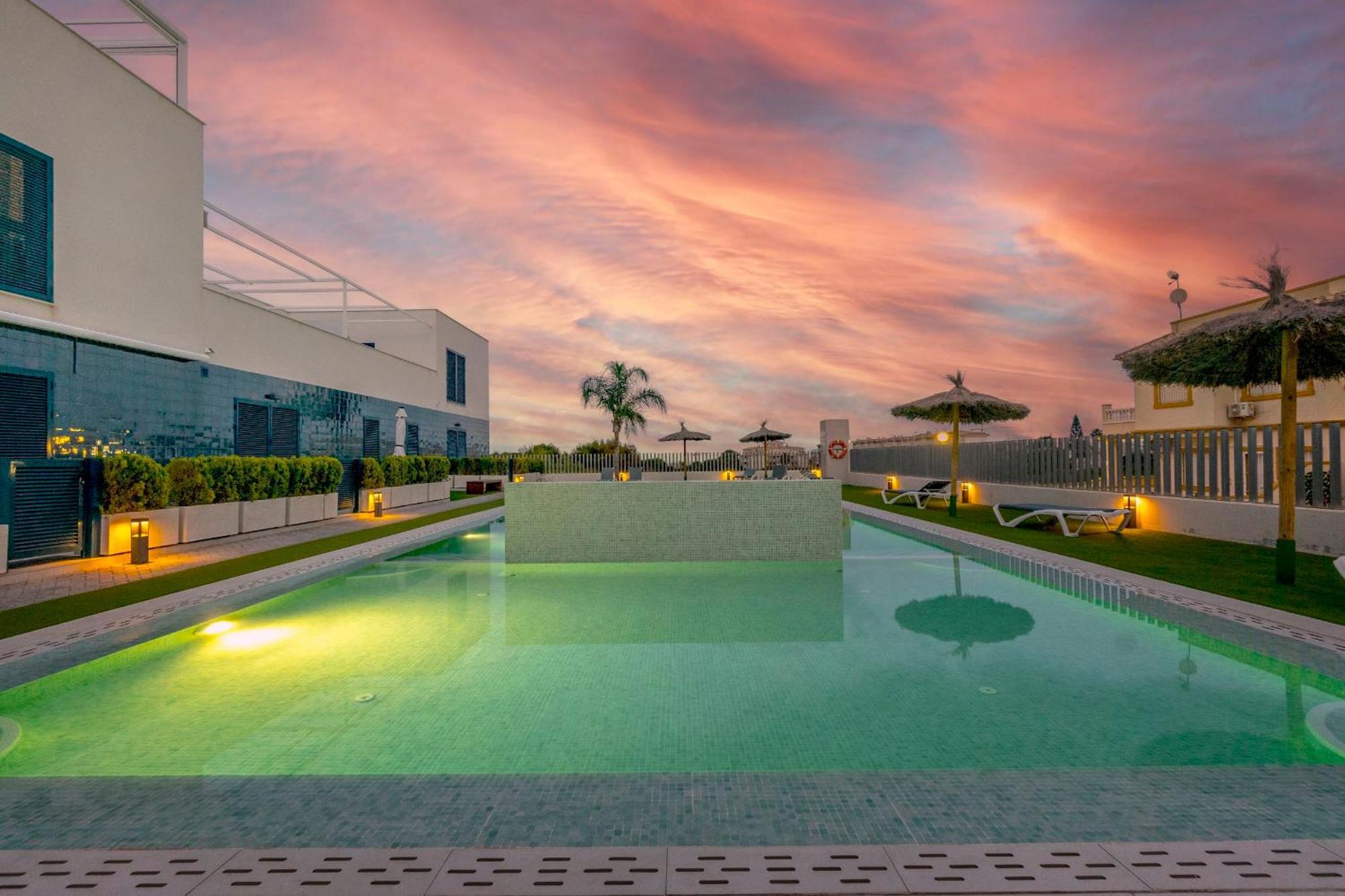 Turquesa Del Mar - Sun & Beach & Golf & Bike - Large Terrace Ground-Floor Spanish Apartment Dehesa de Campoamor  Esterno foto