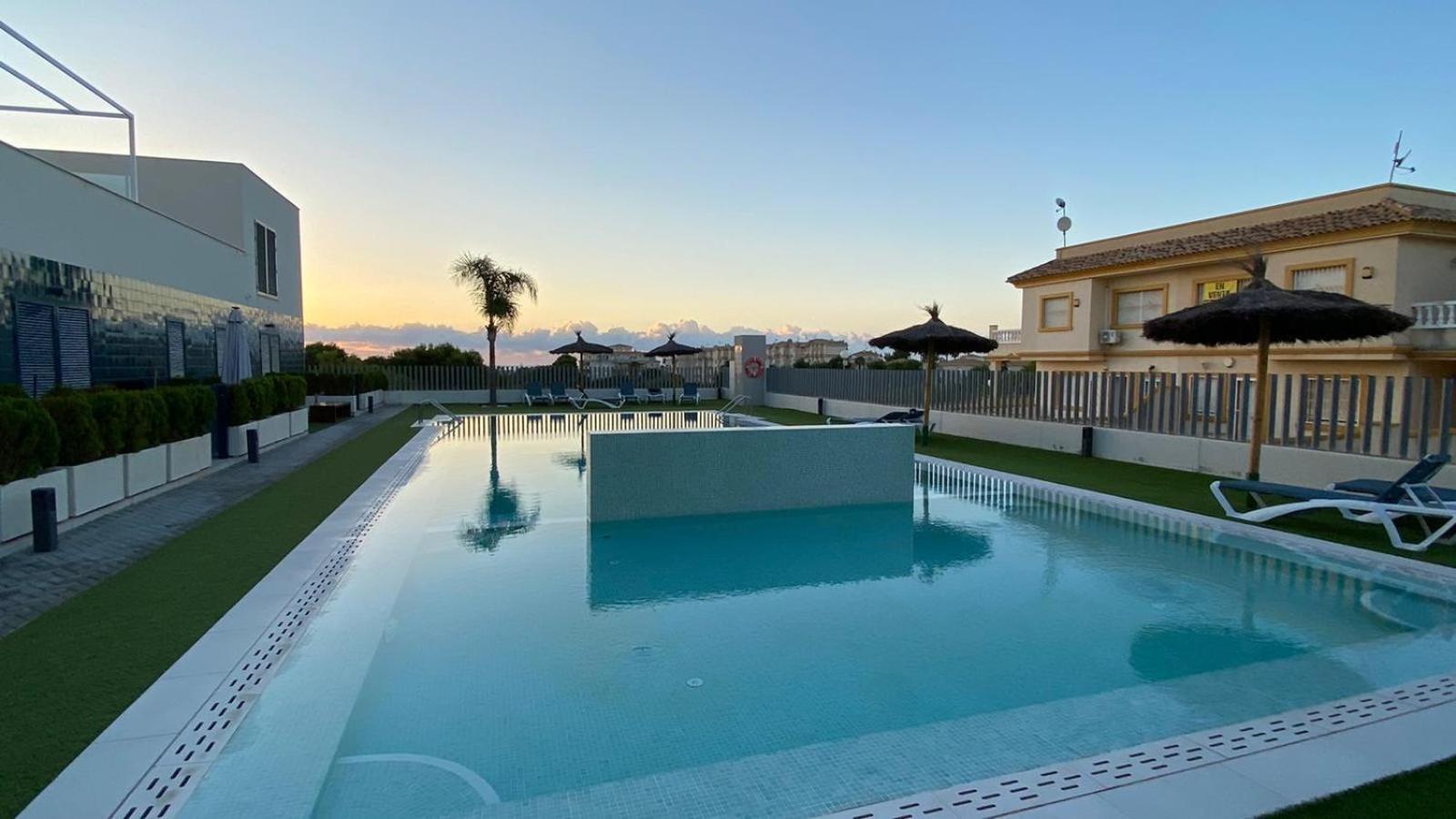 Turquesa Del Mar - Sun & Beach & Golf & Bike - Large Terrace Ground-Floor Spanish Apartment Dehesa de Campoamor  Esterno foto